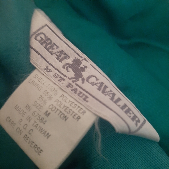 Vintage Great Cavalier Quilted Windbreaker Jacket - Picture 6 of 8